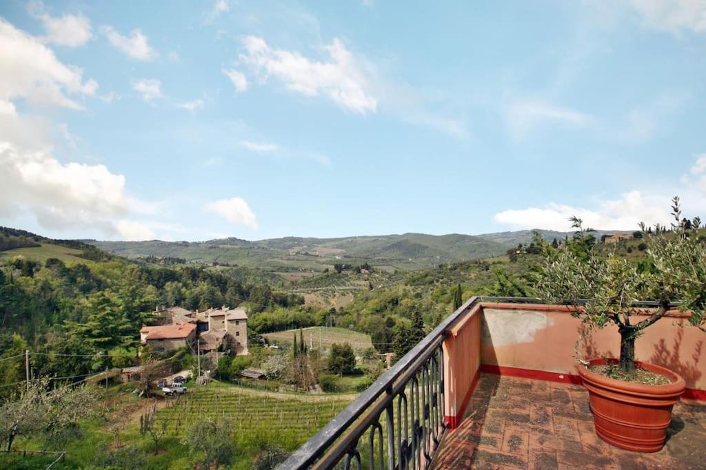 Apartmán Casa Adriano Greve in Chianti Exteriér fotografie
